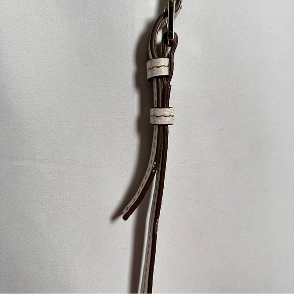 kate spade crossbody leather slim curved design one size white - Picture 9 of 14